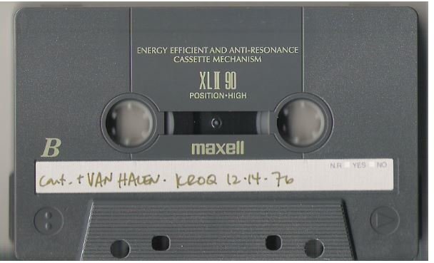 Van Halen / Los Angeles, CA - December 14, 1976