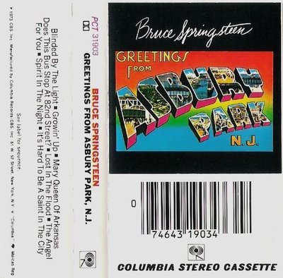 Springsteen, Bruce / Greetings From Asbury Park, N.J. / Columbia PCT-31903 | 1973