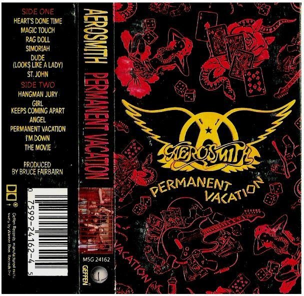Aerosmith / Permanent Vacation / Geffen M5G-24162 | Cassette | 1987
