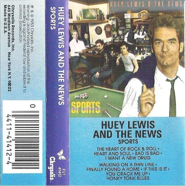 Lewis, Huey (+ The News) / Sports / Chrysalis FVT-41412 | 1983