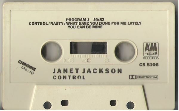 Jackson, Janet / Control / A+M CS-5106 | 1986