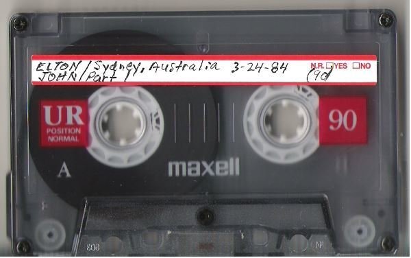John, Elton / Sydney, Australia - March 24, 1984 | Part 1
