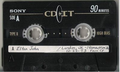 John, Elton / London, England - December 22, 1973
