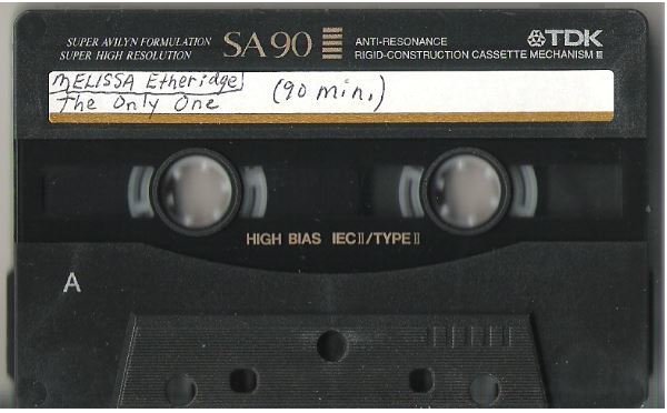 Etheridge, Melissa / The Only One | Live + Rare Cassette