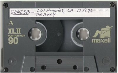 Genesis / Los Angeles, CA - December 19, 1973
