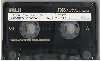 John, Elton / Tokyo, Japan (Nippon Budokan) - February 14, 1995 | 2 Tapes | with Bonus