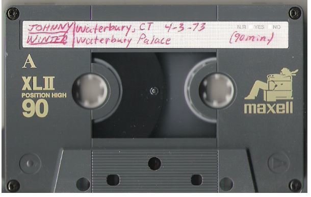 Winter, Johnny / Waterbury, CT - April 3, 1973