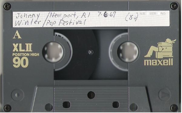 Winter, Johnny / Newport, RI - July 6, 1969