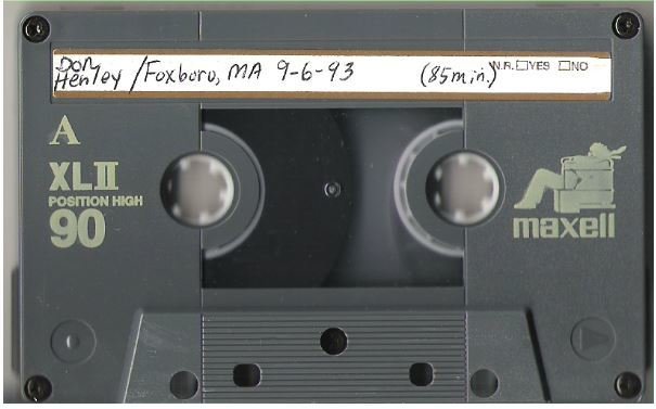 Henley, Don / Foxboro, MA - September 6, 1993
