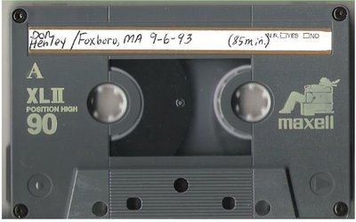 Henley, Don / Foxboro, MA - September 6, 1993