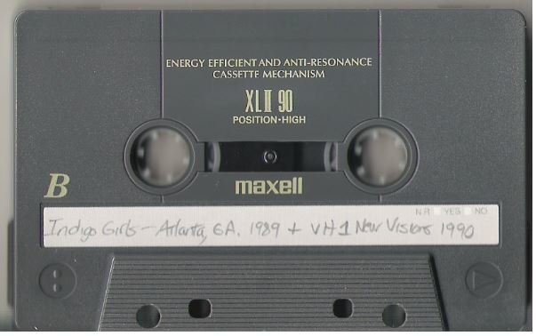 Indigo Girls / Atlanta, GA - 1989 | Live + Rare Cassette