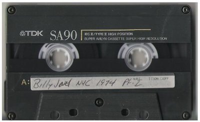 Joel, Billy / New York, NY - May 30, 1974 | Live + Rare Cassette