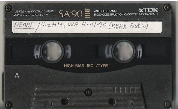Heart / Seattle, WA - April 14, 1990 | Live + Rare Cassette