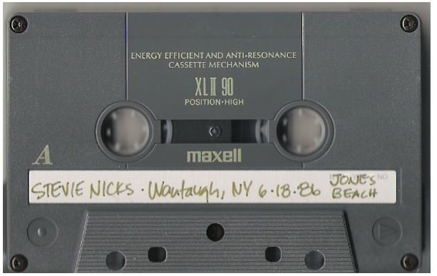 Nicks, Stevie / Wantagh, NY | June 8, 1986