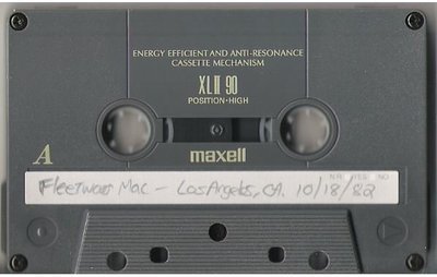 Fleetwood Mac / Irvine, CA - October 18, 1982