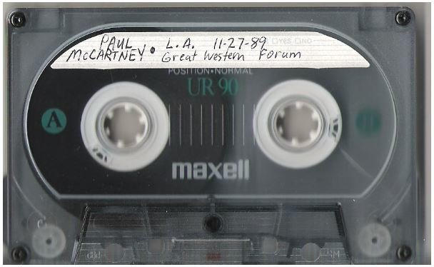 McCartney, Paul / Press Conferences 1989-90