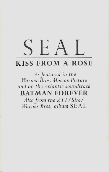 Seal / Kiss From a Rose / Sire 17896-4 | 1995