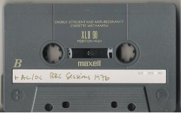 AC/DC / BBC Sessions - 1976 | Live + Rare Cassette