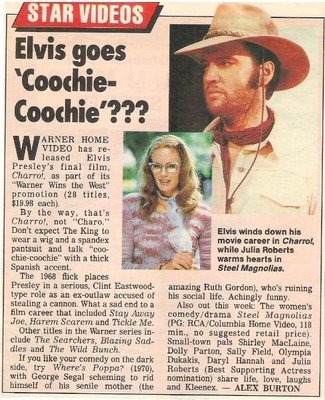 Presley, Elvis / Elvis Goes Coochie-Coochie??? (1990)