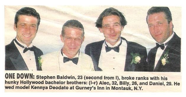 Baldwin, Stephen / One Down | Magazine Photo with Caption | 1990