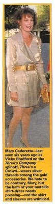 Cadorette, Mary / Silver Threads Among the Gold Accessories | Magazine Photo with Caption | 1992