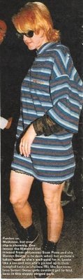 Madonna / Rumpled Taste in Clothes | Magazine Photo with Caption | 1992