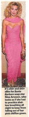 Arvesen, Nina / Pink Chiffon Gown / 1992