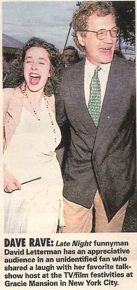 Letterman, David / Dave Rave | Magazine Photo with Caption | 1992