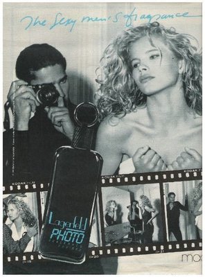 Lagerfeld Photo / The Sexy Men&#39;s Fragrance | Magazine Ad (Full Page) | 1992