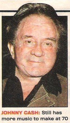 Cash, Johnny / Still Has More Music to Make at 70 | Magazine Photo with Caption | 2002