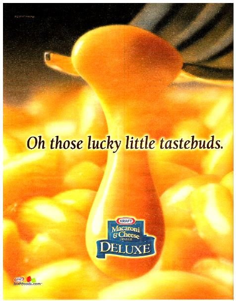 Kraft / Macaroni + Cheese Dinner Deluxe | Magazine Ad (Full Page) | 2002