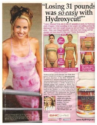 Hydroxycut / Losing 31 Pounds Was So Easy with Hydroxycut! | Magazine Ad (Full Page) | 2002