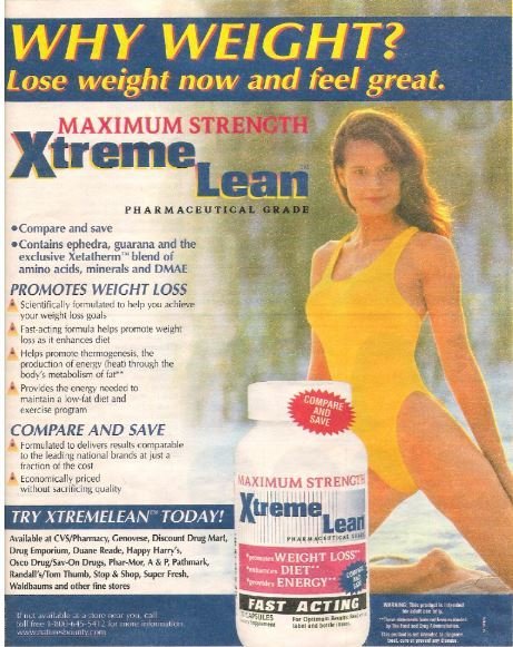 Xtreme Lean / Why Weight? | Magazine Ad (Full Page) | 2002
