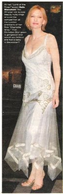 Blanchett, Cate / Christian Dior Gown | Magazine Photo with Caption | 2002