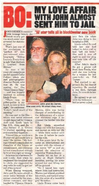 Derek, Bo / My Love Affair with John Almost Sent Him to Jail (2002)