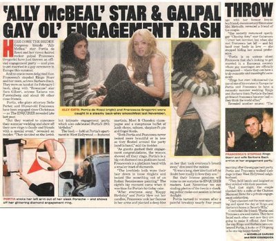 De Rossi, Portia--Ringo Starr / Ally McBeal Star + Galpal Throw Bash / 2002