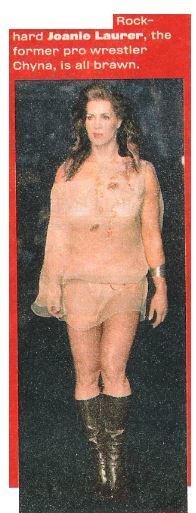 Chyna (Joanie Laurer) / Former Pro-Wrestler is All Brawn / 2002