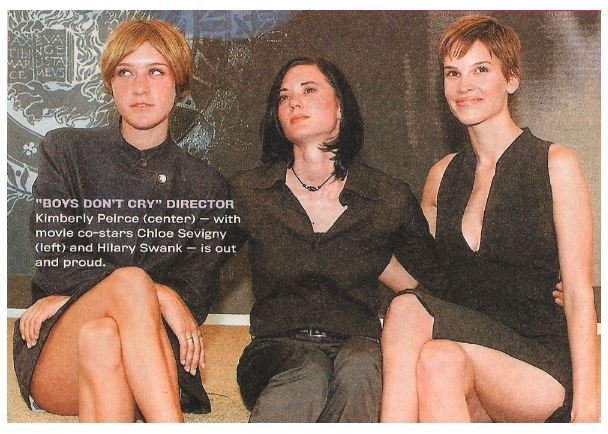 Peirce, Kimberly--Hilary Swank--Chloe Sevigny / Out and Proud / 2002