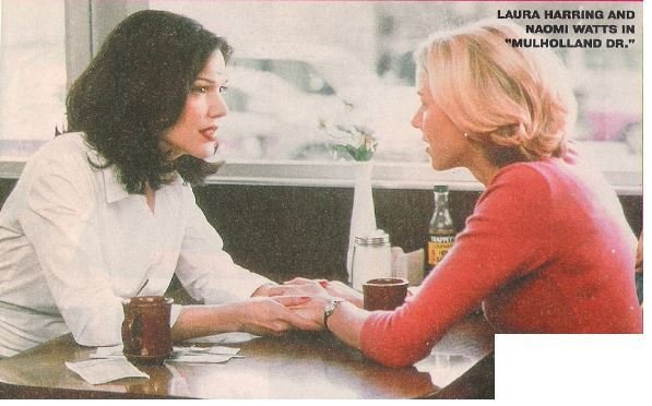 Watts, Naomi / Laura Harring and Naomi Watts in Mulholland Dr. | Magazine Photo with Caption | 2002