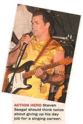 Seagal, Steven / Should Think Twice About Giving Up His Day Job / 2002