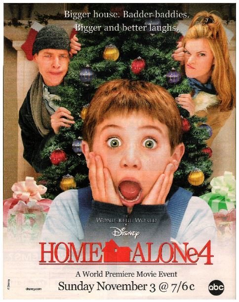 Weinberg, Mike / Home Alone 4 - ABC TV | Magazine Ad (Full Page) | 2002
