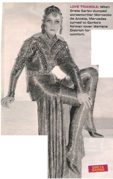 Garbo, Greta / Love Triangle | Magazine Photo with Caption | 2002