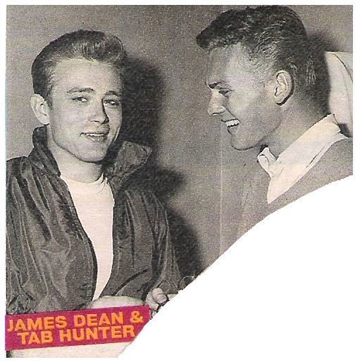 Dean, James / With Tab Hunter | Magazine Photo with Caption | 2002
