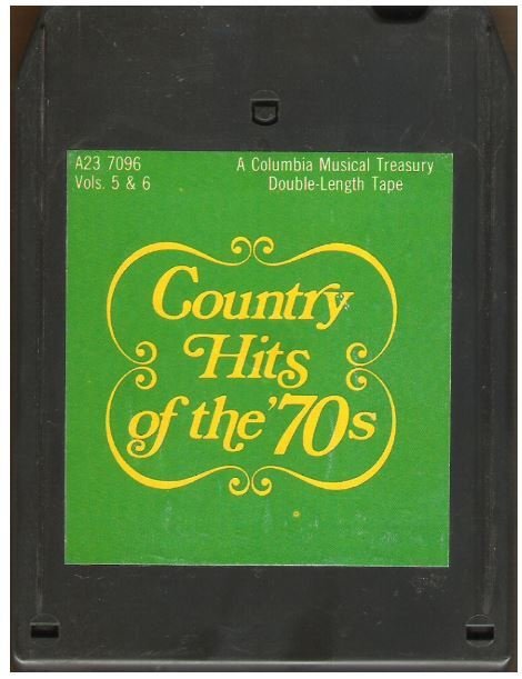 Various Artists / Country Hits of the '70s - Vols. 5 + 6 / Columbia House A23-7096 | Black Shell | 1980