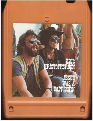 Kristofferson, Kris / Jesus Was a Capricorn / Monument ZA-31909 | Orange-Red Shell | 8-Track Tape | 1972