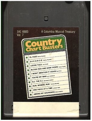 Various Artists / Country Chart Busters - Vol. 7 / Columbia House 1A1-6683 | Light Black Shell | 1977
