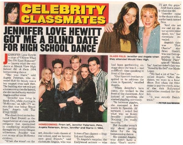 Hewitt, Jennifer Love / Got Me a Blind Date for High School Dance (2002)