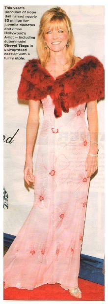 Tiegs, Cheryl / Drop-Dead Dazzler with a Furry Stole / 2002