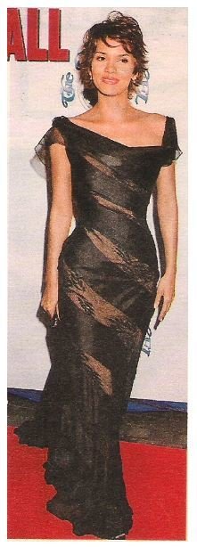 Berry, Halle / Black Beaded Chiffon / 2002