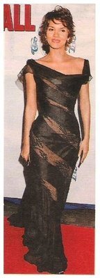 Berry, Halle / Black Beaded Chiffon / 2002